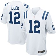 Indianapolis Colts #12 Andrew Luck White Jersey