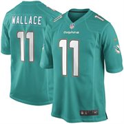 Miami Dolphins #11 Mike Wallace Aqua Jersey